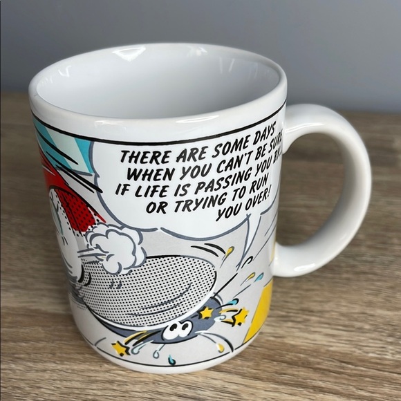 Hallmark Bad Day Comic Style White Coffee Mug 10oz - Picture 8 of 8